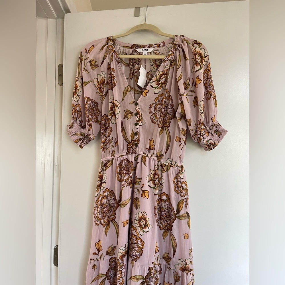 BB Dakota Steve Madden Pink Floral Dress
